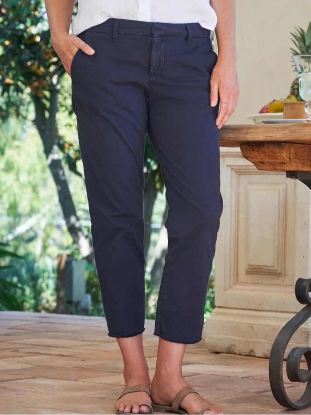 Frank & Eileen Kinsale cropped pants size 4